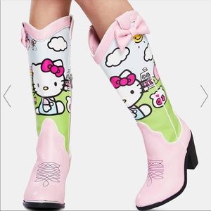 Hello Kitty Limited Edition Vegan Leather boots